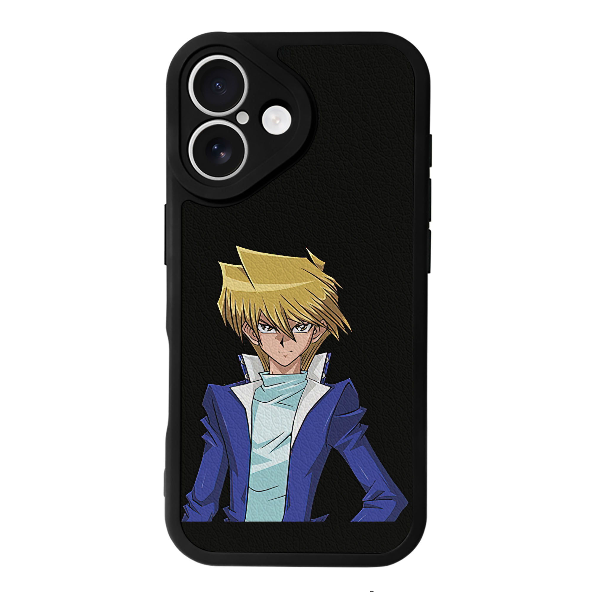 遊☆戯☆王 Yu-Gi-Oh! 【iPhone 16シリーズ対応】シリコンスマホケース（レザー調） 材質：シリコン